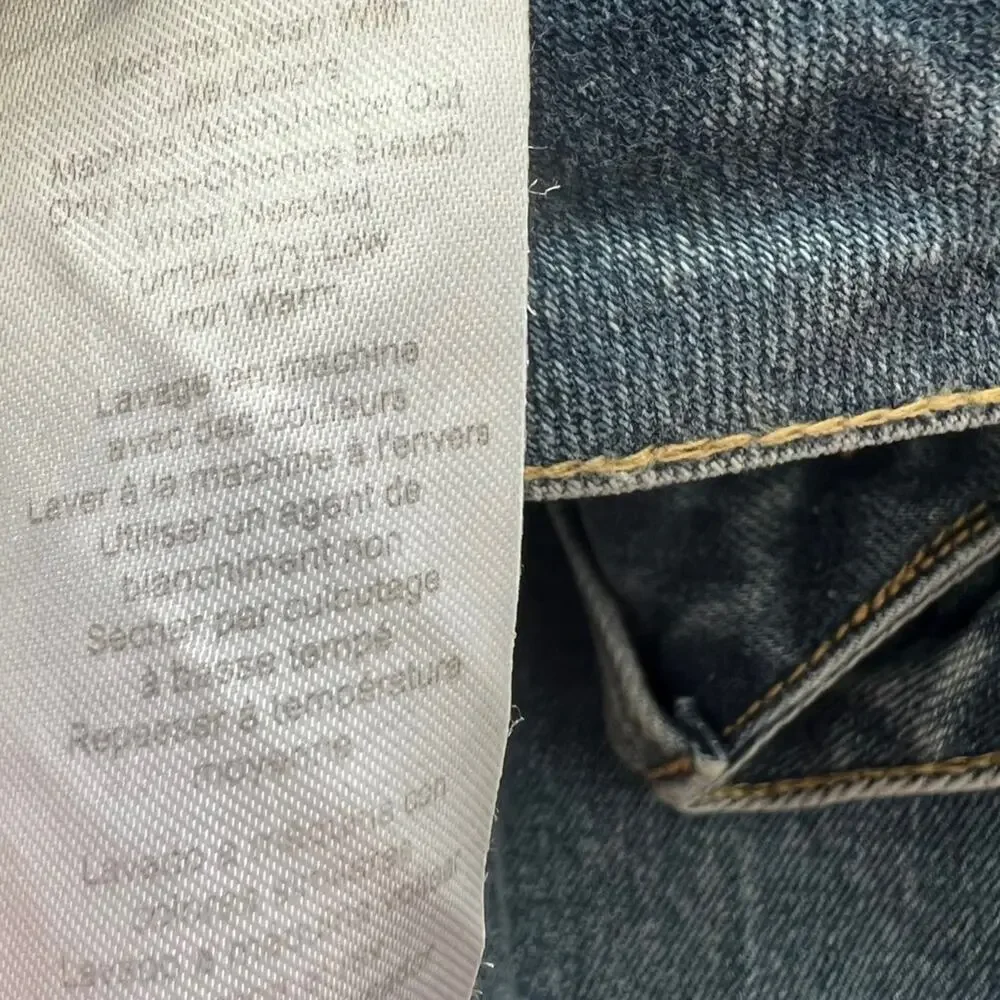 WeWoreWhat The Danielle High Rise Distressed Jeans Size 30 - Picture 9 of 12